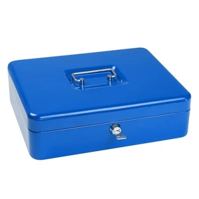 Afbeelding van Sax geldkistje, B 30 x H 9 D 24 cm, blauw