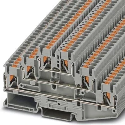 Afbeelding van Phoenix Contact PT 2,5 3L 3210499 Meeretageklem Aantal polen: 6 0.14 mm² 2.5 Grijs 1 stuk(s)