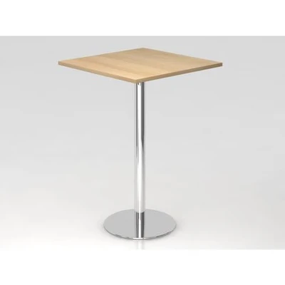 Afbeelding van hjh OFFICE PRO Bistro H88Q C Systeem conferentietafel Eik / chroom