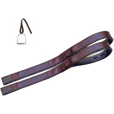 Afbeelding van Wintec webbers beugelriemen bruin 70cm