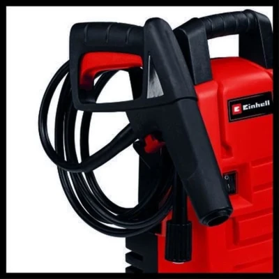 Afbeelding van Einhell Elektrische Hogedrukreiniger TC HP 90 1200 W Max. bar 372 l/u Incl. 3m hogedrukslang, pistool, lans en diverse sproeiers