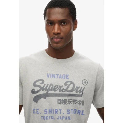 Afbeelding van Superdry Vintage Logo Heritage Relaxed Shirt Heren Maat L