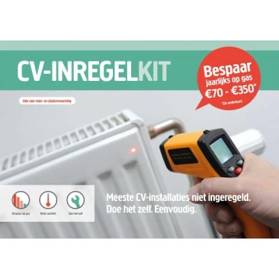 Afbeelding van CV inregelkit. Artikelnr: 722077