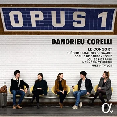 Afbeelding van Justin Taylor Le Consort Opus 1: Dandrieu Corelli (CD)