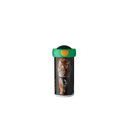 Image de Mepal Gourde Campus Gobelet pour Boire Étanche Enfants Tasse Réutilisable Sans BPA et Lavable au Lave Vaisselle 300 ml Wild Tiger