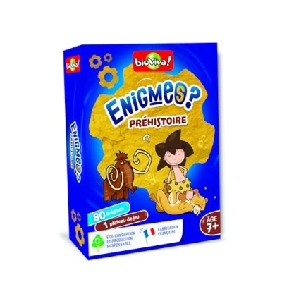 Image de Jeu de cartes Bioviva Enigmes Préhistoire