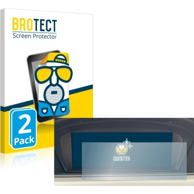 Afbeelding van BROTECT Screenprotector voor BMW 3 E92 Professional 2010 2013 Folie Beschermfolie matte (2 Stuks)