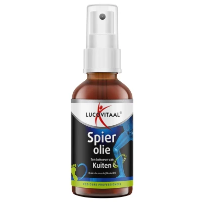 Afbeelding van Lucovitaal Spierolie kuiten vegan 50ml