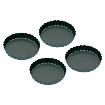 Afbeelding van Kitchen Craft Gebaksvormen Rond Ø10cm set/4