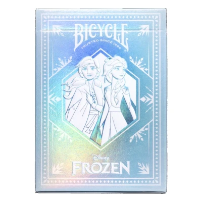 Afbeelding van Pokerkaarten Bicycle Disney Frozen/Blue