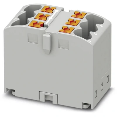 Afbeelding van Phoenix Contact PTFIX 6X2,5 GY 3273264 Verdeelblok 0.14 mm² 2.50 Grijs 10 stuk(s)