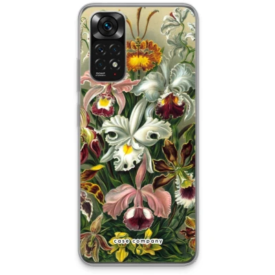 Afbeelding van Case Company® hoesje geschikt voor Xiaomi Redmi Note 11S Haeckel Orchidae Soft Cover Telefoonhoesje Bescherming aan alle Kanten en Schermrand
