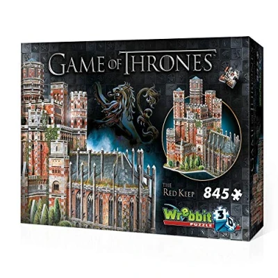Afbeelding van The Red Keep Game of Thrones 3D Puzzel 845 Stukjes