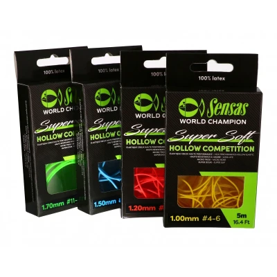 Afbeelding van Sensas Super Soft Hollow Competition (5m) Maat : 1.00m (Fluo Geel)