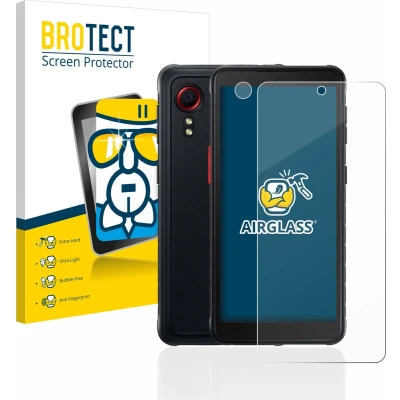 Afbeelding van BROTECT Screenprotector voor Samsung Galaxy XCover 5 (Voor+Camera) Folie Beschermfolie Beschermglas transparant