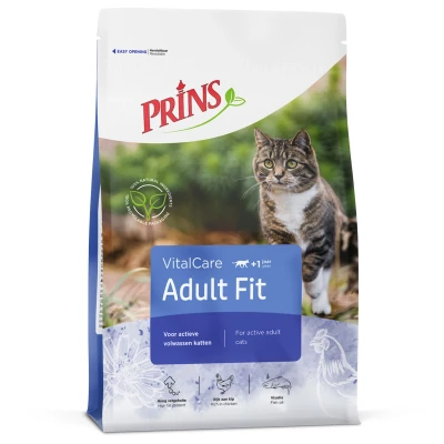 Afbeelding van Prins Vitalcare Cat Adult Gevogelte Kattenvoer 400 g