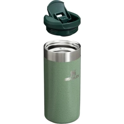 Afbeelding van Stanley PMI Aerolight Transit Thermosbeker 350 Ml Hammertone Green Groen Drinkflessen