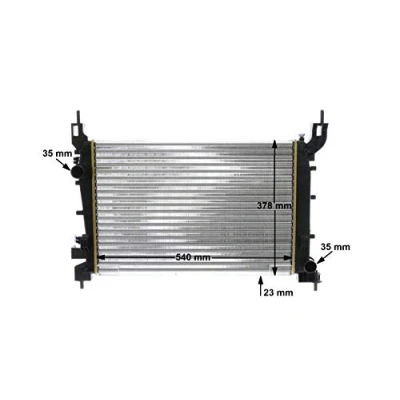 Afbeelding van Mahle Original Radiateur CR 1193 000S