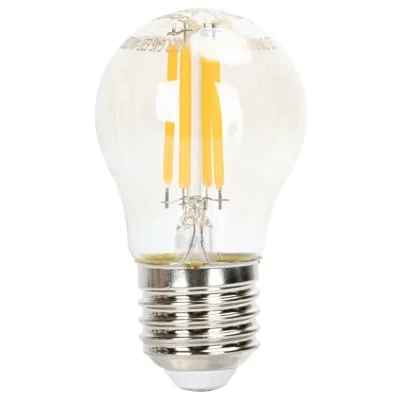 Afbeelding van Aigostar Kogellamp E27 dimbaar warmwit G45 LED 4W 400Lm=38W halogeen verlichting helder glas 2700K