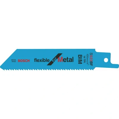 Afbeelding van Bosch s 522 bf reciprozaagblad 100 x 14tpi metaal (per 5 stuks)