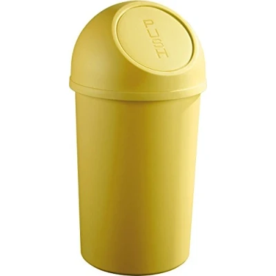 Afbeelding van Helit H2401218 Push afvalemmer &quot;the flip&quot;, 25 liter, geel