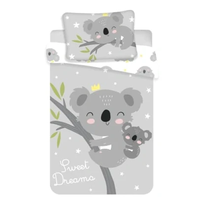 Afbeelding van Animal Pictures BABY Dekbedovertrek Koala 100 x 135 cm Katoen