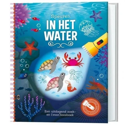 Afbeelding van Lantaarn publishers lees en zoekboek speuren in het water