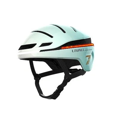 Afbeelding van LIVALL EVO21 Smart Cycle Helm met Lighting, 360 graden zichtbaarheid, valdetectie en SOS Alert, Mint, L (58 62cm)