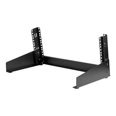 Image de StarTech.com Rack de serveur 4U cadre ouvert Sur bureau Pour serveurs jusqu&#039;à 30 kg (RK4OD) 2 montants noir