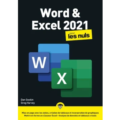 Image de Word et Excel 2021 Mégapoche Pour les Nuls