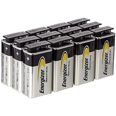 Afbeelding van Batterij Industrial 9Volt alkaline doos à 12 stuks