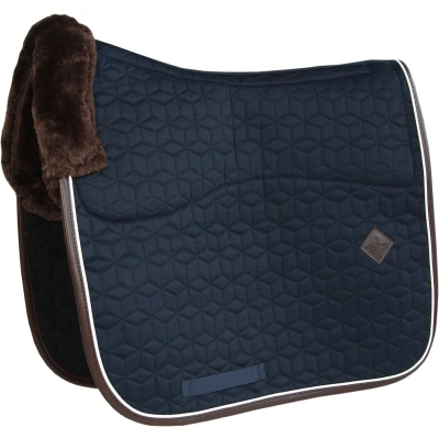 Afbeelding van Kentucky Horsewear Zadeldek Skin Friendly Donkerblauw Dressuur