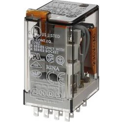Afbeelding van Finder 55.34.8.048.0040 Steekrelais 48 V/AC 7 A 4x wisselcontact 1 stuk(s)