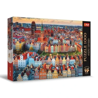 Afbeelding van Trefl Puzzel Premium Plus 1000 Uitzicht op Gdansk, Polen (1000 onderdelen)