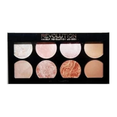 Afbeelding van Revolution Beauty, Potlood, Ultra, Blush Palet, Golden Sugar, 8 Schaduwen, 12,8 g