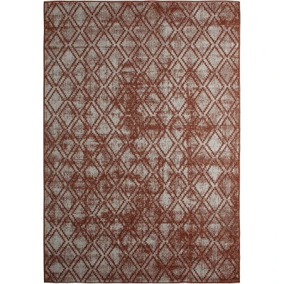Afbeelding van Buiten vloerkleed Frost Roest/Wit dubbelzijdig EVA Interior Polypropyleen 280 x 380 (XXL)