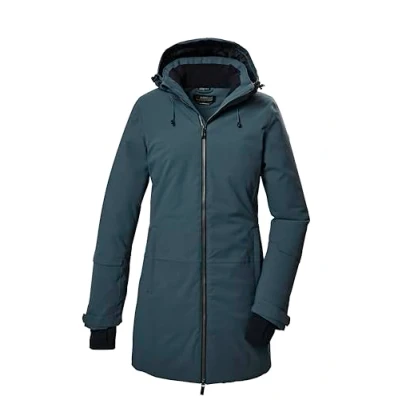 Afbeelding van Killtec Winterjas Parka 41821 light petrol functionele dames jas 48