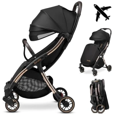 Afbeelding van Lionelo Buggy Julie One Black/Gold