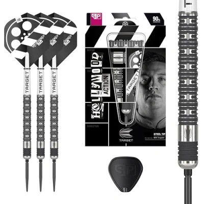 Afbeelding van Target Chris Dobey Hollywood Action Swiss Point 90% Dartpijlen 23 Gram