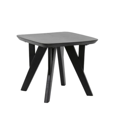 Afbeelding van Quenza bijzettafel 44x44x36 cm mat zwart