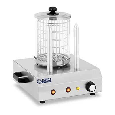 Afbeelding van Royal Catering Hot Dog Maker 2 toastpennen 422 W