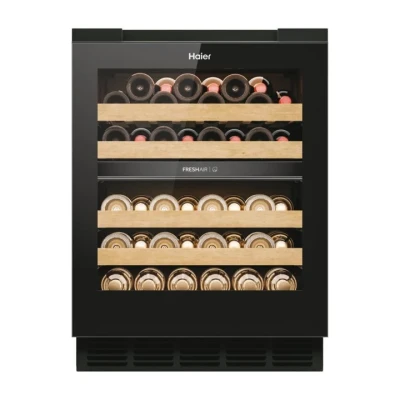Afbeelding van Haier Wijnkoelkast HUC44GDEH1 Inbouw 2 Zones 44 Flessen Klasse E