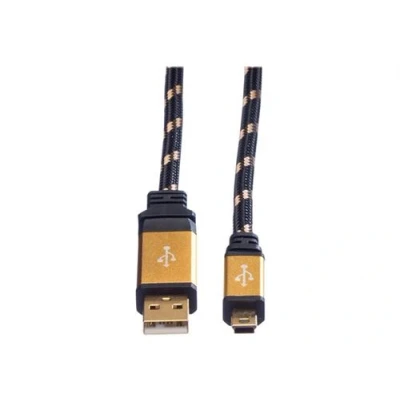 Image de Roline Gold Câble USB mini type B (M) pour 2.0 3 m