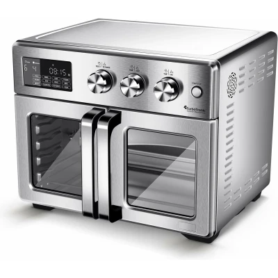 Afbeelding van TurboTronic AFD32 Airfryer XXL en Oven Dubbele Deur 32 Liter Zwart