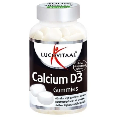 Afbeelding van Stapel tot 60% korting Lucovitaal Calcium Vitamine D3 (60 Gummies)
