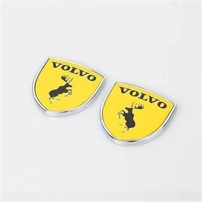 Afbeelding van ALIEDA Metalen autoembleem auto embleem buitendecoratie accessoires voor Volvo XC60 S40 S60 S90 XC40 XC70 XC90 V40 V60 V90 S80L B