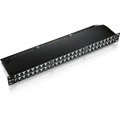 Afbeelding van equip Patchpaneel Zwart, Server accessoires, Zwart