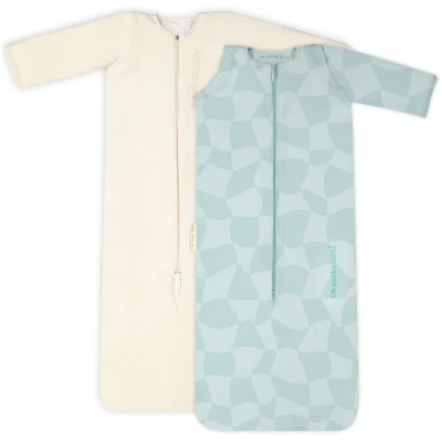 Afbeelding van Puckababy Slaapzak 4 Seizoenen Baby Zomerslaapzak en Winterslaapzak (6m 2,5j) TOG 0.25 tot 2.5 Cute Cubes