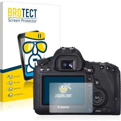 Afbeelding van BROTECT Screenprotector voor Canon EOS 6D Folie Beschermfolie Beschermglas transparant