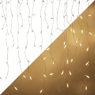 Afbeelding van IJspegelverlichting 13 meter Konstsmide (96 LEDs, Binnen/Buiten)